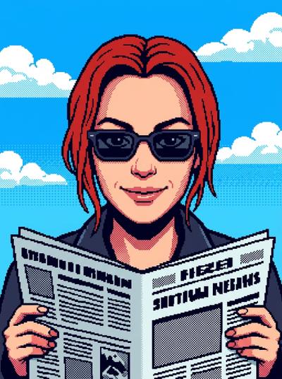 Фото в стиле «Pixel Art» нейросетью