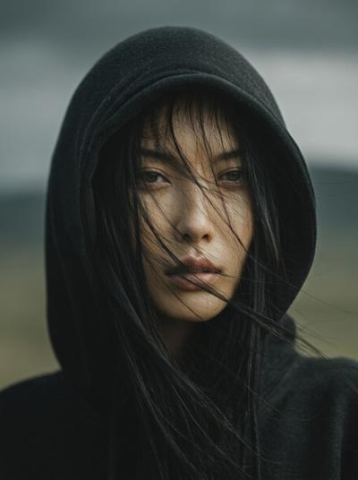 Капюшон и ветер